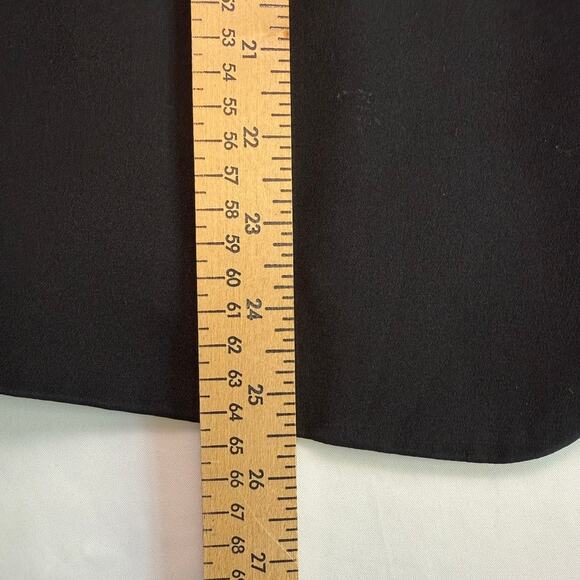 VTG Josephine Chaus 100% Silk Black Blazer Jacket Size 6 (Part of Matching Set) - Picture 12 of 15